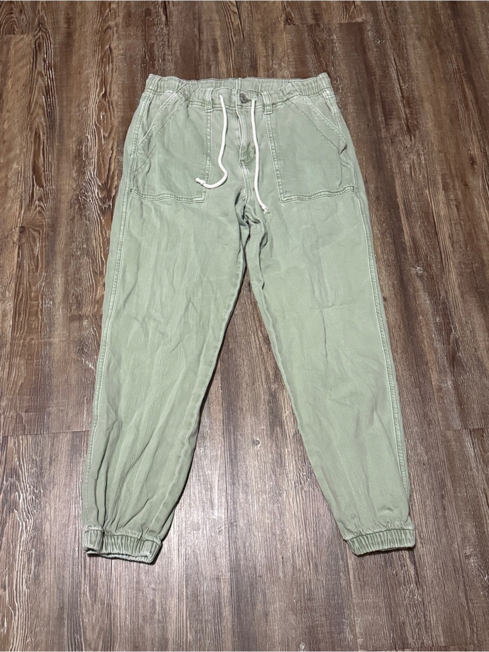 American Eagle Utility Joggers Women's 10 Drawstring Pull On Fall Casual Wear